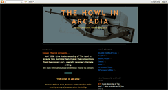 Desktop Screenshot of howlinarcadia.blogspot.com