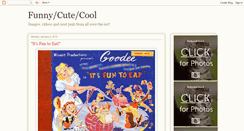Desktop Screenshot of funnycutecool.blogspot.com