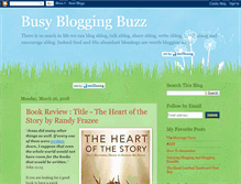 Tablet Screenshot of busybloggingaway.blogspot.com