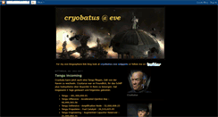 Desktop Screenshot of cryobatus.blogspot.com