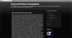 Desktop Screenshot of cpdcomplaints.blogspot.com