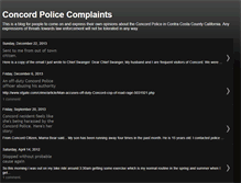 Tablet Screenshot of cpdcomplaints.blogspot.com