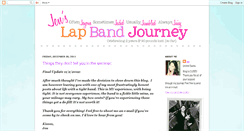 Desktop Screenshot of jenslapbandjourney.blogspot.com