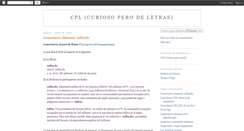 Desktop Screenshot of curiosoperodeletras.blogspot.com