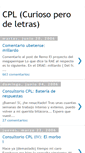Mobile Screenshot of curiosoperodeletras.blogspot.com