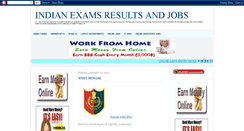 Desktop Screenshot of allindianexamsandjobs.blogspot.com