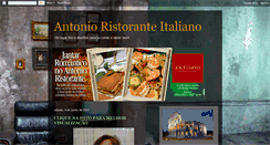 Desktop Screenshot of antonioristoranteitaliano.blogspot.com