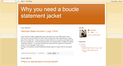 Desktop Screenshot of bouclejacket.blogspot.com