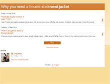 Tablet Screenshot of bouclejacket.blogspot.com