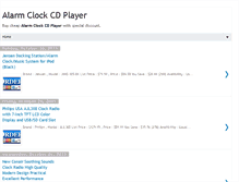 Tablet Screenshot of alarmclockcdplayers.blogspot.com