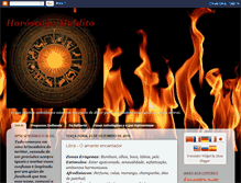 Tablet Screenshot of horoscopomaldito.blogspot.com