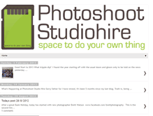 Tablet Screenshot of photoshootstudiohire.blogspot.com