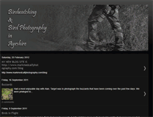 Tablet Screenshot of birdtracker.blogspot.com