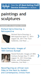 Mobile Screenshot of paintingssculptures.blogspot.com