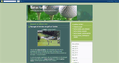 Desktop Screenshot of golftn.blogspot.com