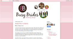 Desktop Screenshot of busybrideservices.blogspot.com
