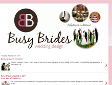 Tablet Screenshot of busybrideservices.blogspot.com