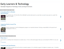 Tablet Screenshot of earlylearnerstech.blogspot.com