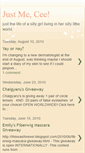 Mobile Screenshot of justmecee.blogspot.com