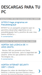 Mobile Screenshot of descargasparatupc.blogspot.com