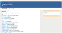 Desktop Screenshot of blogdepruebanomas.blogspot.com