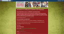 Desktop Screenshot of pakistanimobilemovies.blogspot.com