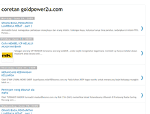 Tablet Screenshot of info-goldpower2u.blogspot.com