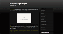 Desktop Screenshot of everlasting-gospel-links.blogspot.com