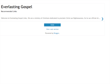 Tablet Screenshot of everlasting-gospel-links.blogspot.com