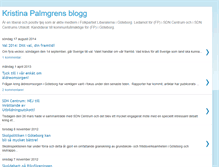 Tablet Screenshot of kristinapalmgren.blogspot.com