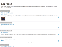 Tablet Screenshot of buzz-hiking.blogspot.com