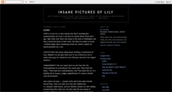 Desktop Screenshot of insanepicturesoflily.blogspot.com