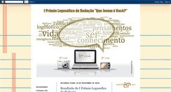 Desktop Screenshot of premiologosoficoderedacao.blogspot.com