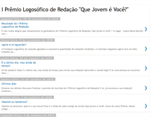 Tablet Screenshot of premiologosoficoderedacao.blogspot.com