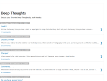 Tablet Screenshot of deepthoughtsgadget.blogspot.com