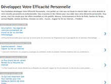 Tablet Screenshot of efficacite-personnelle.blogspot.com