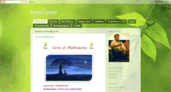 Desktop Screenshot of marco-leone.blogspot.com