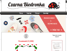 Tablet Screenshot of czarnabiedronka.blogspot.com