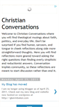 Mobile Screenshot of christianconversations.blogspot.com
