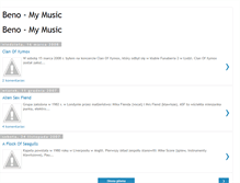 Tablet Screenshot of beno-music.blogspot.com
