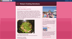 Desktop Screenshot of kelseyscooking.blogspot.com