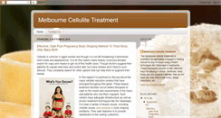 Desktop Screenshot of melbournecellulitetreatment.blogspot.com