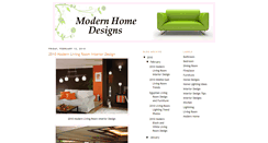 Desktop Screenshot of modern-home-designs.blogspot.com