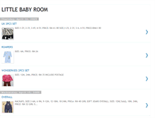 Tablet Screenshot of mylittlebabyroom.blogspot.com