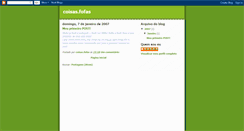 Desktop Screenshot of coisinhasdeblog.blogspot.com