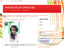 Tablet Screenshot of beniklan.blogspot.com