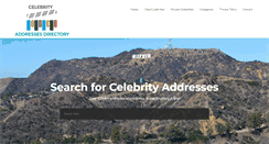 Desktop Screenshot of celebrityaddresses.blogspot.com