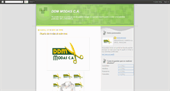 Desktop Screenshot of ddm-modas.blogspot.com