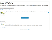 Tablet Screenshot of ddm-modas.blogspot.com