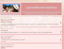 Tablet Screenshot of lastardessonnuestras.blogspot.com